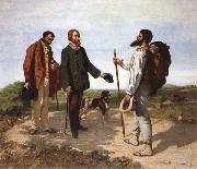 Gustave Courbet Bonjour Monsieur Courbet Germany oil painting artist
